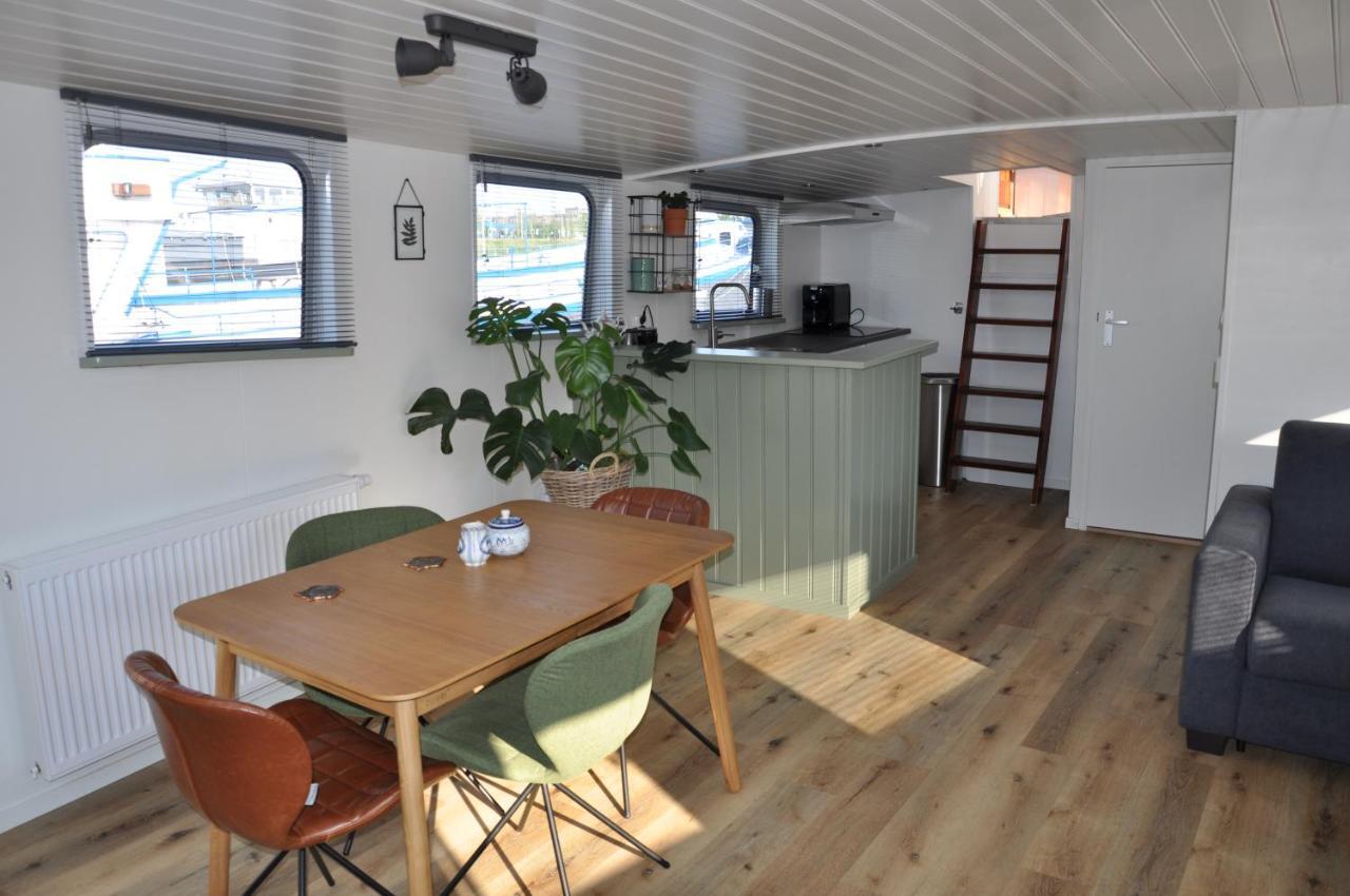 Private Lodge On Houseboat Amsterdam Exterior photo